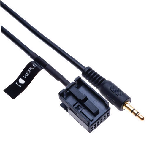 Keple AUX Input Audio Cable Adapter Compatible with Opel Vauxhall Agila Astra Antara Corsa Combo Meriva Movano Signum Tigra Vectra Vivaro Zafira vehicle radio | 12 pin Lead Cord for Navigation | 4.5 ft