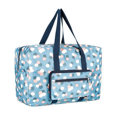 F.FETIVIN Weekender Bag Carry On Bag Travel Duffle Bag Medium Overnight Bag for Women(BLUE)