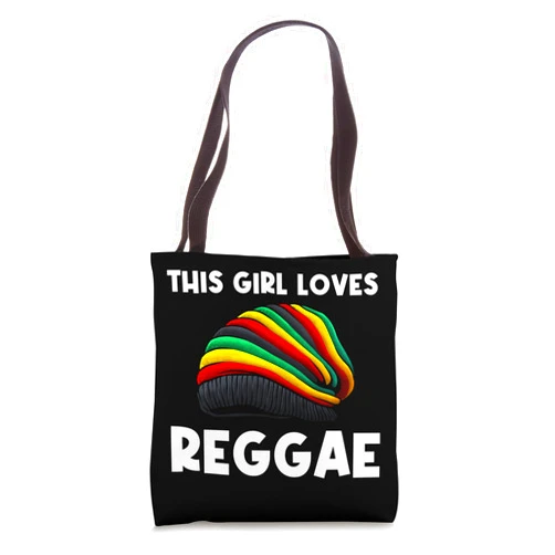 Best Reggae Gifts Reggae Song Accessories & Stuff Cool Reggae For Girls Kids Rasta Jamaica Rastafarian Music Tote Bag