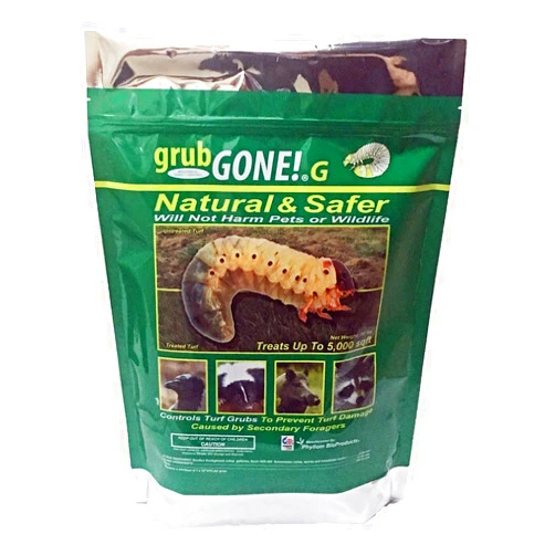 Phyllom BioProducts' grubGONE! Natural Organic Grub Control Granule with BTG