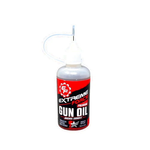 Advanced Weapons Technology Extreme Force Extreme Force Original Formula Premium Gun Oil, 100% Synthetic Firearms & Weapons Lubricant, Superior High Friction Wear Protectant, US Special Forces Veteran/Master Gunsmith Formulated, Made in USA