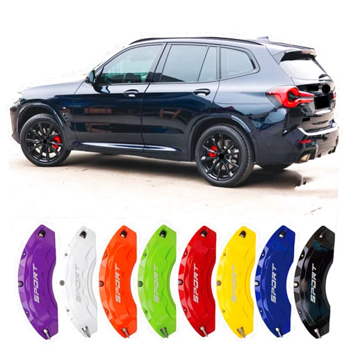 TCOI Car Brake Caliper Covers Compatible for BMW X1 Accessories (White)