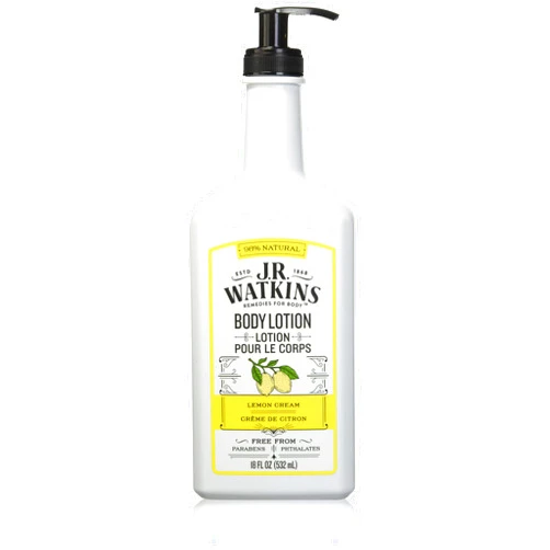 J.R. Watkins Daily Moisturizing Lotion (Lemon Cream) - 18 Ounces