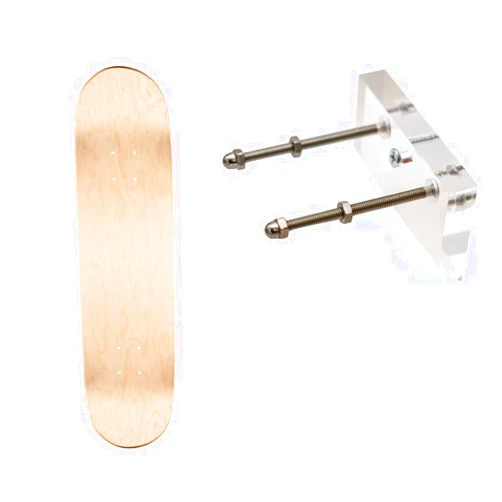 LL LLSW SHOP Skateboard Wall Mount Horizontal Deck Display Luxury Skate Rack,Hanger Skateboard Wall Mount Deck Display Luxury Skateboard Storage Holder Rack