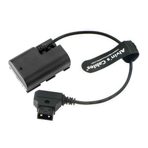 Alvin's Cables Alvin’s Cables LP-E6NH Dummy Battery to D-Tap Power Cable for Canon-R5C Camera 30CM|12Inches