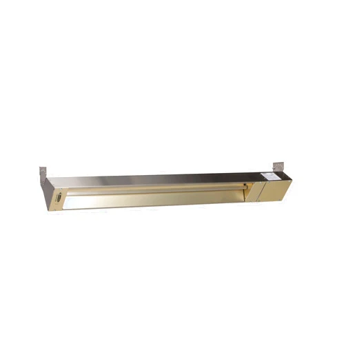 Fostoria TPI Corporation OCH46-120V-SSE Fostoria Quartz Electric Infrared Heater – Outdoor/Indoor Rated, Stainless Steel Housing, 1500W, 120V, Overhead Heating Equipment