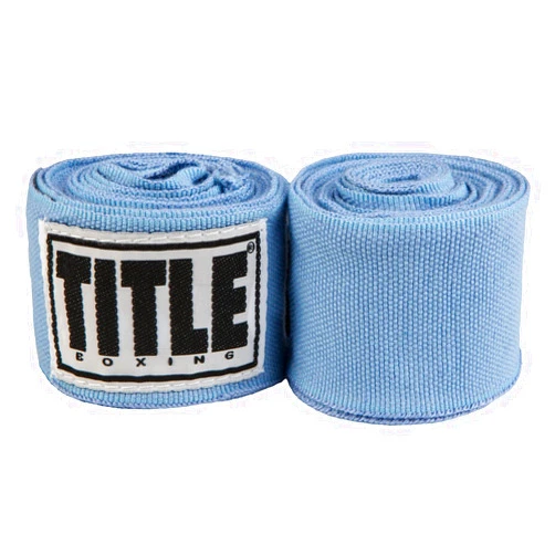 Title Boxing Elastic Mexican Hand Wrap, Columbia Blue, 180