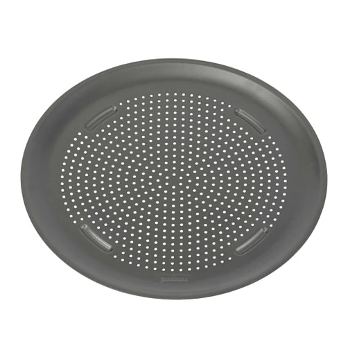 GoodCook AirPerfect Nonstick 16” Pizza Pan – Pizza Tray for Oven, Perforated Round Pizza Pan, Carbon Steel Baking Pan, Homemade, Frozen & Leftover Slices