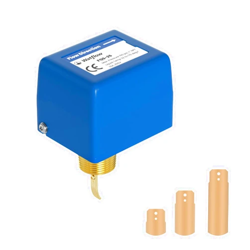 Watflow 3/4“ FQS-25 Flow Switch Liquid Water Flow Paddle Control Switch,Blue