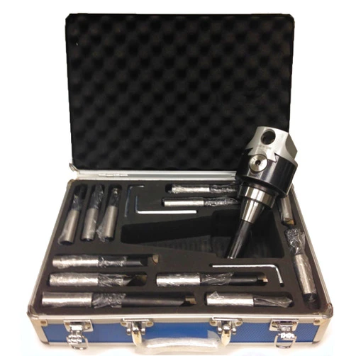 HHIP 1001-5940 R8 Head Boring Tool Set, 3