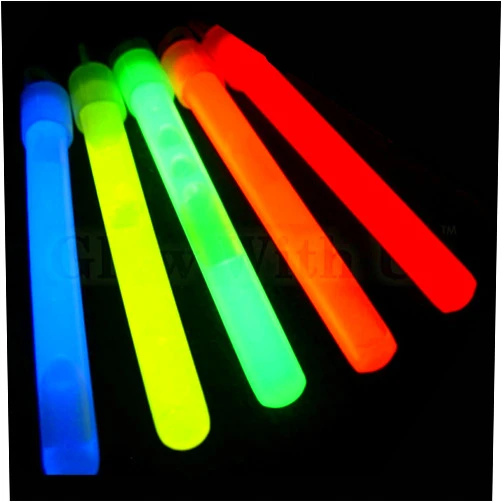 Glow With Us Glow Sticks Bulk Wholesale, 50 4” Glow Stick Light Sticks. Assorted Bright Colors, Kids Love Them! Glow 8-12 Hrs, 2-Year Shelf Life, Sturdy Packaging, GlowWithUs Brand