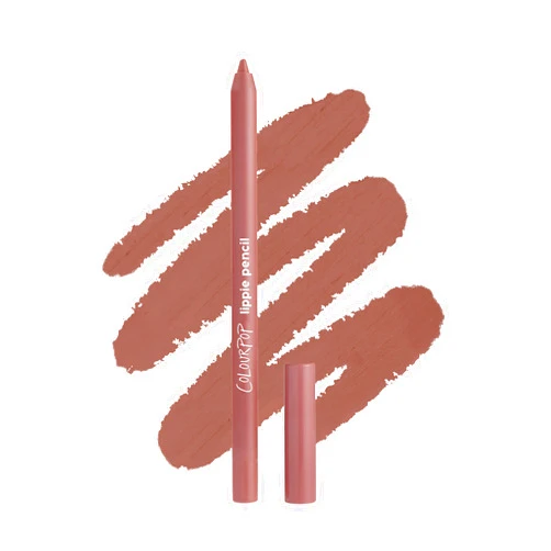 ColourPop Lippie Lip Pencil - High-Pigment, Long-Lasting & Sharpenable Lip Liner with High-Impact Color - Vegan, Cream Formula with Precise Application - Beeper (0.04 oz)