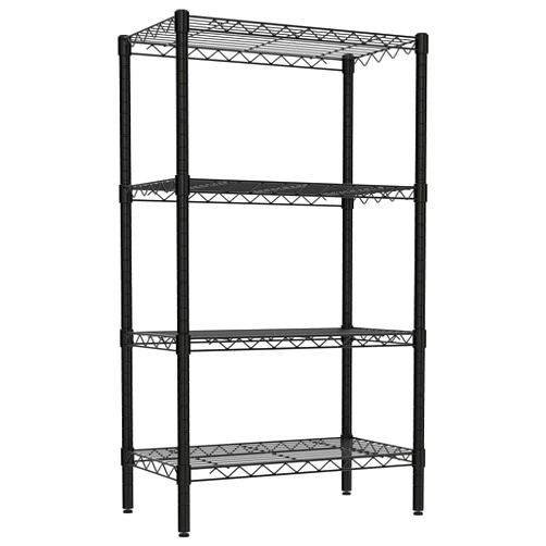 ALTLER 4-Shelf Shelving Unit Heavy Duty Standing Storage Shelf Units for Laundry Bathroom Kitchen Pantry Closet