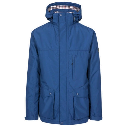Trespass Vauxelly Men's Padded Waterproof Jacket with Removable Hood