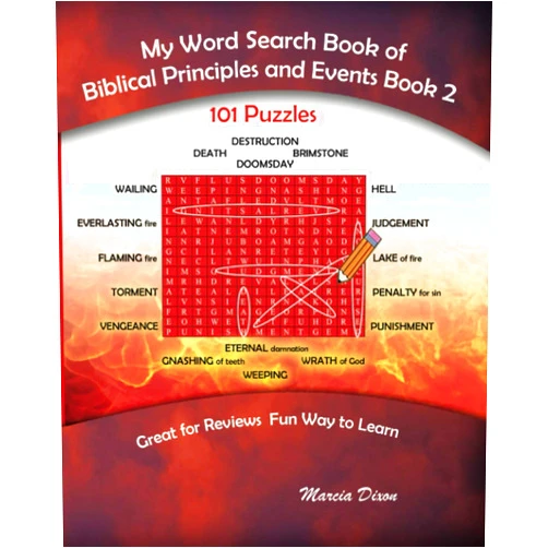 By Marcia A Dixon (Author) My Word Search Book of Biblical Principles and Events Book 2