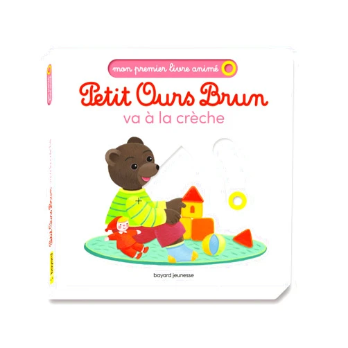 Céline Bour-Chollet,Danièle Bour Petit Ours Brun va à la crèche - Mon premier livre animé
