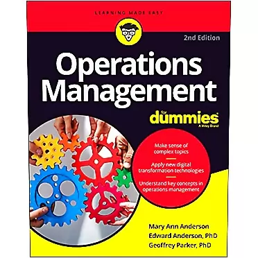 Mary Ann Anderson, Edward J. Anderson, Geoffrey Operations Management For Dummies