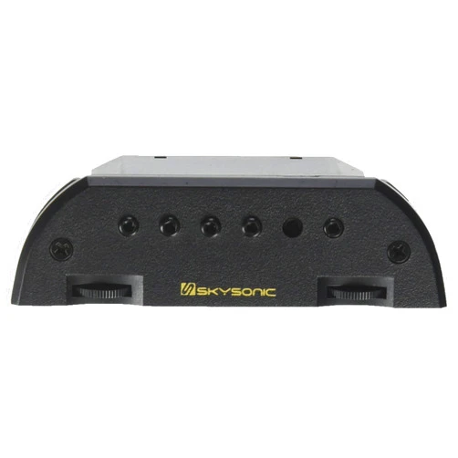 Skysonic T-903 Active Acoustic Guitar Sound Hole Pickup Humbucker with Microphone, Clear Sound with Tone and Volume Control