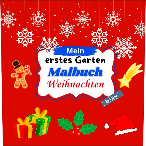 Sebastian Dietzsch,Carolina Dietzsch Mein erstes Garten-Malbuch ab 1 Jahr: 33 Schöne Zeichnungen für Kinder zum Ausmalen: Kritzelbuch mit vielen tollen Motiven zum Ausmalen und Kritzeln für kreative Mädchen und Jungen. (German Edition)