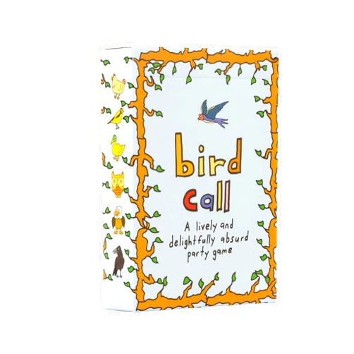 Niche Nation Games Bird Call A Lively and Delightfully Absurd 5-Minute Party Game - High Energy Party Game - Card Games for Kids, Teens, and Adults