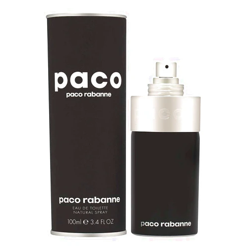 Paco Rabanne Paco Eau de Toilette 3.4 oz Silver Bottle Unisex Spray