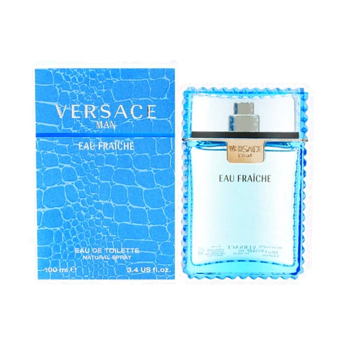 Versace Man Eau Fraiche by Versace for Men 3.4 oz Eau de Toilette Spray