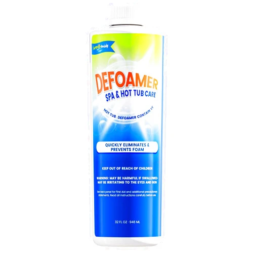 SUMMERBUDDY 32 Oz Defoamer for Hot Tub, Hot Tub Defoamer, Spa Defoamer Hot Tub, Spa Down for Hot Tub, Foam Down for Hot Tub, Anti Foaming for Hot Tub, Spa Anti Foam for Hot Tub, for All Hot Tub & Spa Types