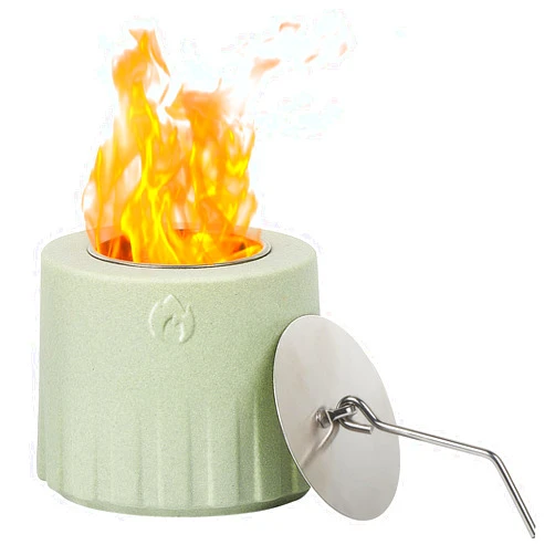 Safcare Mini Tabletop Fire Pit, Safcare Smokeless Table Top Fire Bowl with Matte Finish, Bio Ethanol Fireplace for Birthday Parties, Christmas, Halloween and Other Holiday, Indoor or Patio S'Mores Maker