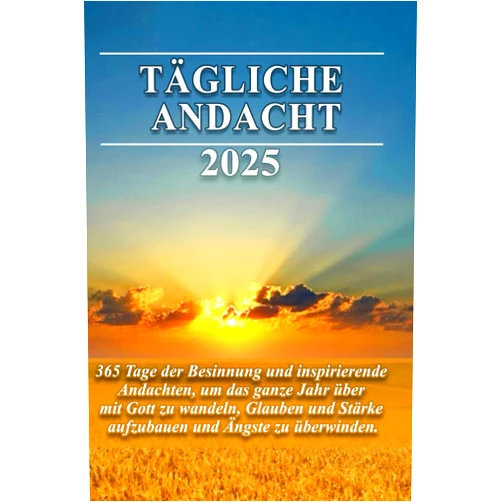 Mount Hermon Publication TÄGLICHE ANDACHT 2025: 365 Tage der Besinnung und inspirierende Andachten, um das ganze Jahr über mit Gott zu wandeln, Glauben und Stärke aufzubauen und Ängste zu überwinden. (German Edition)