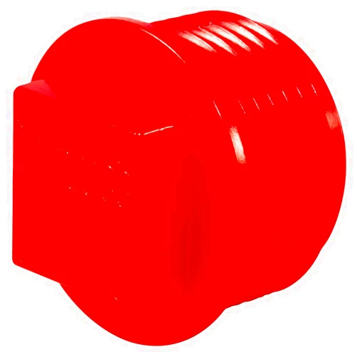 Caplugs P-128 P Series – Plastic Threaded Plug for NPT/NPS Pipe Fittings, 140 Pack, Red HD-PE, Thread Size NPT 1-1/2