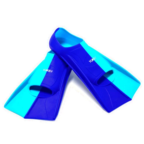 Uitndvyte Swimming Training Swim Flippers Travel Size Short for Snorkeling Diving Pool Men Women with Travel Bag