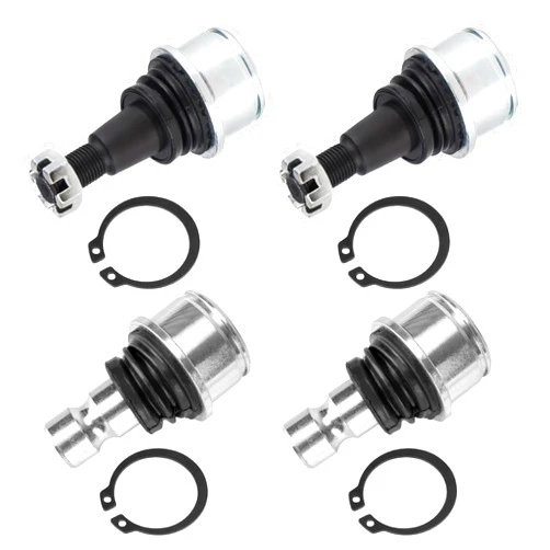 ISEYEC Upper and Lower Front Ball Joint for Can-Am Maverick Commander 1000R Max/Maverick X3/Defender HD5 HD7 HD8 HD9 HD10/Outlander Max 650 800R, Replace for 706202044, 706202045, 4 Pcs