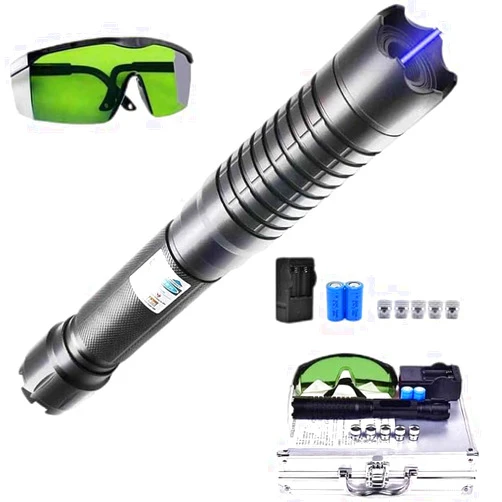 YIJIZE Long Range Outdoor Flashlight for Entertainment with Complete Accessories