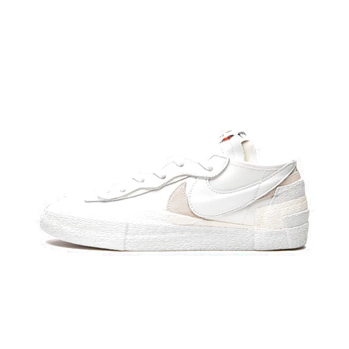 Nike Sacai Blazer Low by Nike - Magma Orange / White