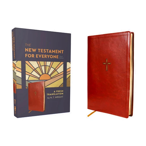 N. T. Wright The New Testament for Everyone, Third Edition, Leathersoft, Brown: A Fresh Translation
