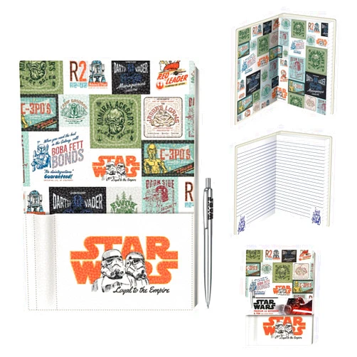 Pyramid International Star Wars A5 Lined Notebook and Pen Gift Set (Loyal to the Empire Design) - Official Merchandise