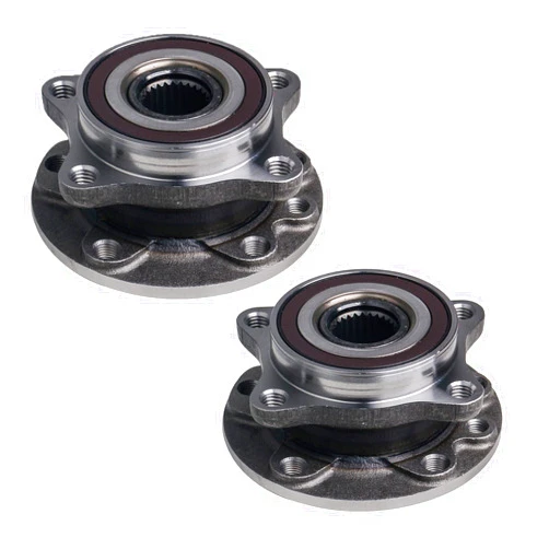 Autoround 513348 Front Wheel Hub and Bearing Assembly Replacement for 2013-2016 Dodge Dart, 2015-2017 Chrysler 200 5 Lugs w/ABS - 2pc Set