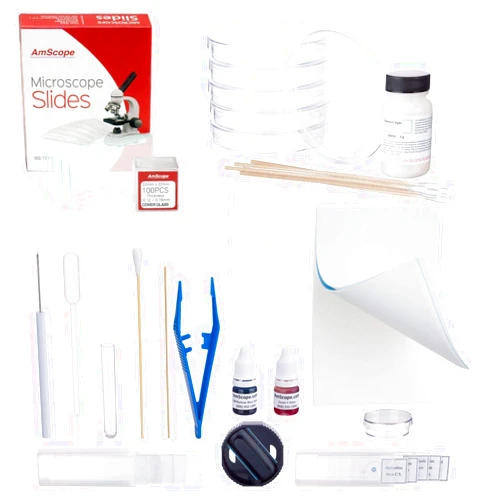 AmScope Compound Microscope Accessory Kit: Preparation and Culturing