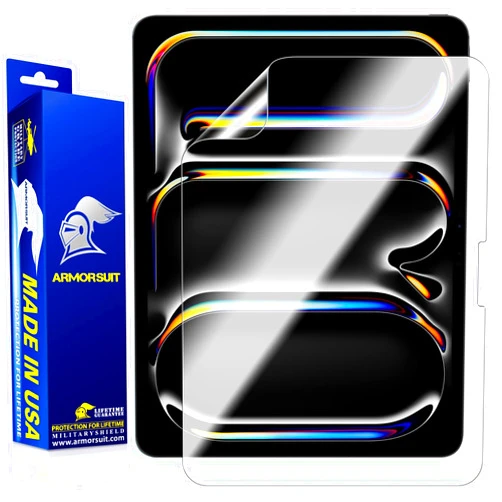 ArmorSuit 2 Pack for iPad Pro 13 Inch (2024 Release) Screen Protector Max Coverage MilitaryShield HD Clear Film - Made in USA