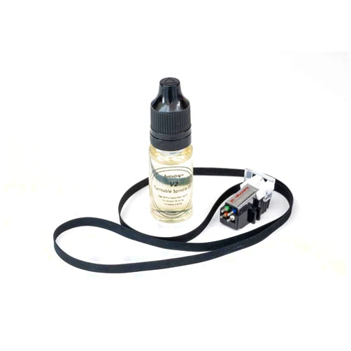 AudioOrigin Cartridge, Stylus, Drive Belt, Lubricant, Oil, Refurb Bundle for FISHER MT-6010, MT-32, MT-6030, Turntable, Vinyl player, -27