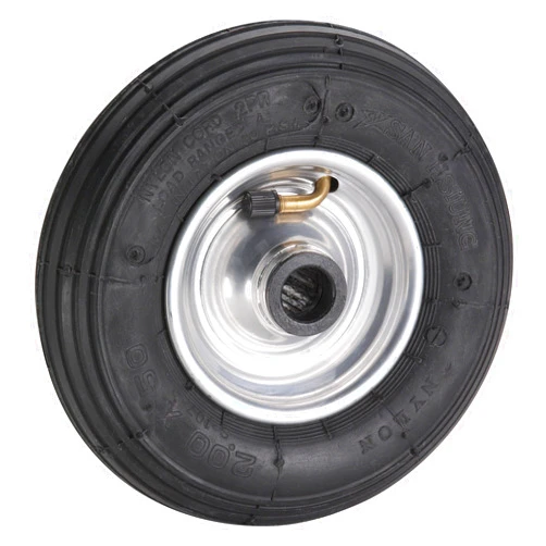 Dörner + Helmer 740108 Pneumatic Wheel 200 x 50 x 20 mm with Steel Wheel Hub 60 mm Load Capacity 75 kg