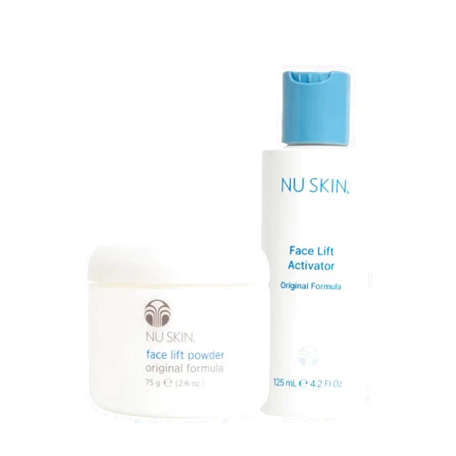Nu Skin Face Lift Powder with Activator | Instant Smoothing Effect for Face & Neck | Supports a Refreshed Appearance | Daily Cosmetic Face Powder