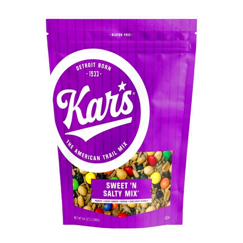 Kar's Kar’s Nuts Sweet ‘N Salty Trail Mix, 44 oz (Pack of 6) - Resealable Pouch, Healthy Snacks for Adults and Kids