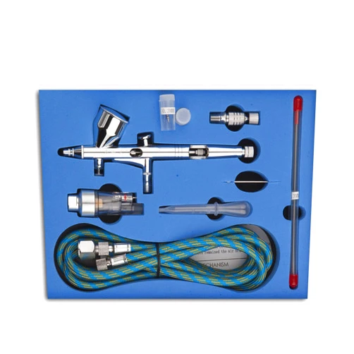 GEiNNOVA SP180 Kit Dual Action Airbrush 9 cc Air Brush Spray Regulator for Nail Art Cake Decor GEiNNOVA