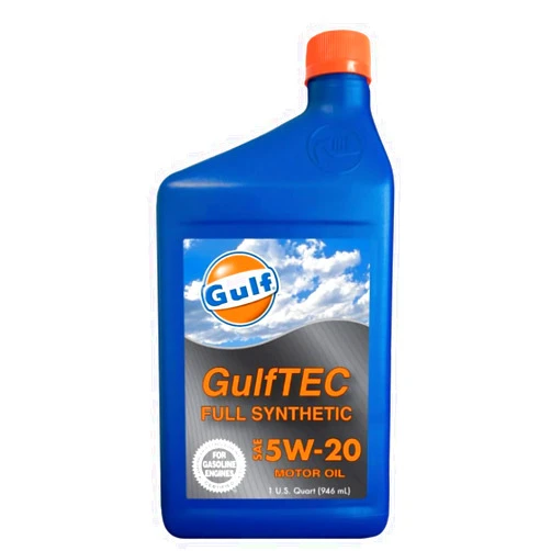 Generic GulfTec Synthetic Motor Oil 5W-20-1QT