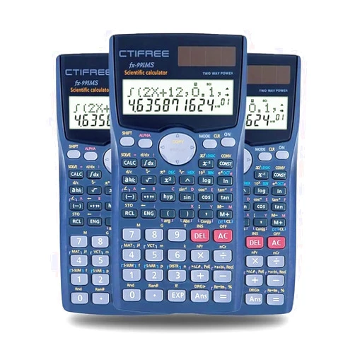 Generic CTIFREE Scientific Calculator FX-991MS College Middle School Mathematics 401 Function Calculadora Cientifica Dual Power Scientific Calculator