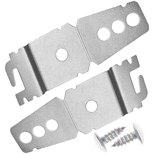 PartsBroz Mounting Bracket WP8269145 8269145 (2-Pack) - Compatible with Whirlpool KitchenAid Kenmore Maytag Dishwasher - Replaces AP6012289 8269145 PS11745496 WP8269145VP KDTM704KPS1 WDT730PAHZ0