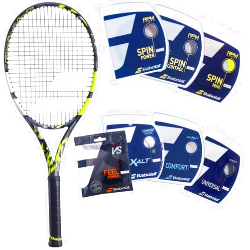 Babolat Pure Aero Plus Tennis Racquet (7th Gen) Strung with Your Choice of String