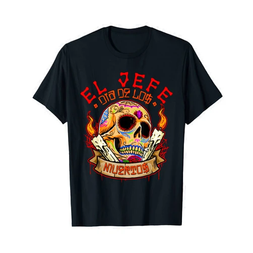 Dia De Los Muertos Day of the dead tee Yo Soy El Jefe Dia De Los Muertos Day of the dead for Men T-Shirt