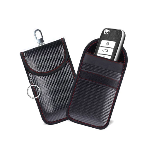 Zufoty 2PCS Faraday Bag for Key Fob, Medium Size 3.15